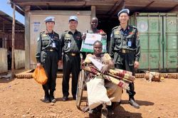 Những sứ giả hòa bình của Công an Việt Nam tại Nam Sudan