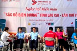 Lào Cai: Tiếp nhận hơn 1.000 đơn vị máu trong chương trình 'Sắc đỏ biên cương'