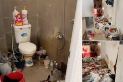 Nữ sinh 2K trả phòng trọ, cảnh tượng khiến chủ nhà phải 'khóc thét'