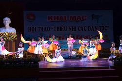Nhà Thiếu nhi An Giang tham dự Liên hoan Búp sen hồng khu vực phía Nam lần thứ XXVI/ 2023, tại Sóc Trăng