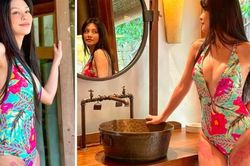 Bạn gái kém 11 tuổi của đạo diễn Dũng 'khùng' diện bikini nóng bỏng, lộ hình xăm gây chú ý