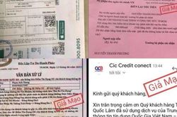 Mạo danh CIC để lừa nâng điểm tín dụng