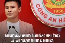 Quang Hải chia sẻ về mục tiêu với Công an Hà Nội, tiết lộ về kế hoạch xuất ngoại trong tương lai
