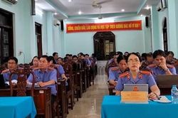VKSND tỉnh Hậu Giang tập huấn kỹ năng ứng dụng sơ đồ tư duy