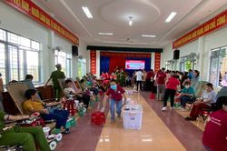 Người dân Krông Pa hiến 341 đơn vị máu an toàn