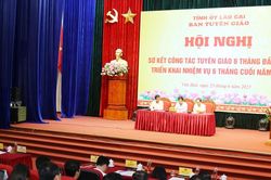 Ngành tuyên giáo thực hiện tốt nhiệm vụ 6 tháng đầu năm