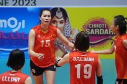 Đội tuyển Việt Nam vào bán kết giải bóng chuyền AVC Challenge Cup