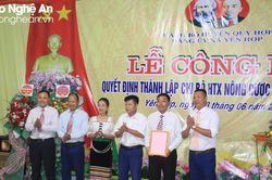 Quỳ Hợp có thêm một doanh nghiệp tư nhân thành lập chi bộ Đảng