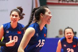 Tuyển bóng chuyền nữ Việt Nam vô địch AVC Challenge Cup