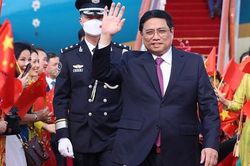 Thủ tướng Phạm Minh Chính tới Bắc Kinh, bắt đầu thăm chính thức Trung Quốc