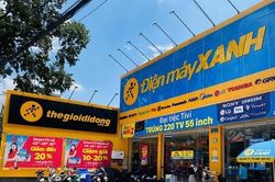 Doanh thu Thế Giới Di Động và Điện Máy Xanh giảm 21% so với cùng kỳ năm trước