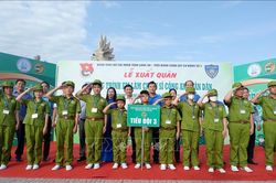 'Em làm chiến sĩ Công an Nhân dân' ở Long An