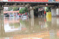 Lạng Sơn: Mưa lớn kéo dài, nhiều nơi ngập úng