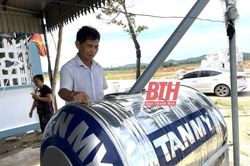 Kịp thời cấp nước trở lại các mặt bằng tái định cư phường Quảng Châu