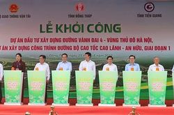 Khởi công xây dựng cao tốc Cao Lãnh - An Hữu