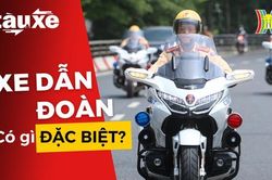 Sức mạnh của xe dẫn đoàn Honda Goldwing 2023 | Bản tin Tàu và Xe | 25/06/2023