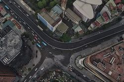 Hà Nội: Ngắm dự án cầu vượt chữ C sắp hoàn thành