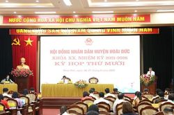 HĐND huyện Hoài Đức xem xét, quyết nghị nhiều nội dung quan trọng