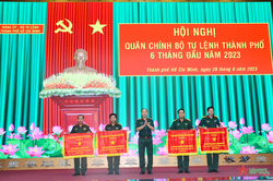 Bộ tư lệnh TP Hồ Chí Minh hoàn thành nổi bật nhiều nhiệm vụ trong 6 tháng đầu năm 2023