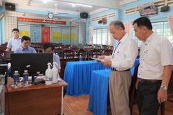 Kiểm tra công tác chuẩn bị tổ chức Kỳ thi tốt nghiệp THPT tại huyện Thanh Bình, Tân Hồng và TP Hồng Ngự