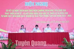 Sơ kết 3 năm thực hiện Chương trình mục tiêu quốc gia phát triển kinh tế - xã hội vùng đồng bào dân tộc thiểu số và miền núi