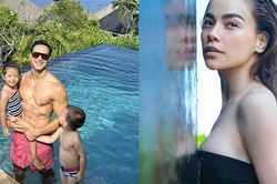 Hồ Ngọc Hà - Kim Lý đi nghỉ dưỡng: Nam - nữ chính đều gây sốt bởi body nóng bỏng