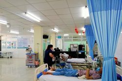 Cấp cứu 10 khách du lịch bị ngộ độc thực phẩm