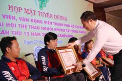 TP.HCM khen thưởng các HLV, VĐV đạt thành tích cao tại ASEAN Para Games 12