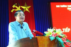 Phó Chủ tịch Quốc hội Nguyễn Đức Hải tiếp xúc cử tri đảo Cù Lao Chàm- Hội An