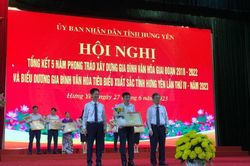 Hưng Yên: Hơn 92% số gia đình đạt danh hiệu gia đình văn hóa