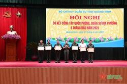 Bộ CHQS tỉnh Quảng Ninh phát huy toàn diện trên các lĩnh vực