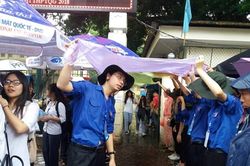 Nhiều khu vực có mưa rào trong ngày đầu của kỳ thi tốt nghiệp THPT