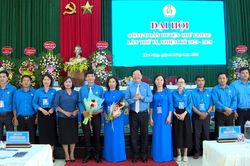 Đại hội lần thứ IX Liên đoàn Lao động huyện Chư Prông