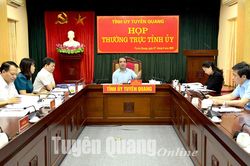 Dành tối đa thời gian cho công tác giải phóng mặt bằng xây dựng các công trình