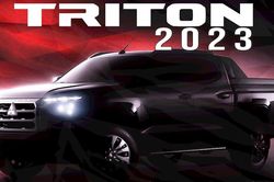 Xem trước thiết kế của Mitsubishi Triton 2023 sắp ra mắt