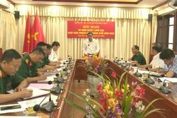 Đảng ủy quân sự huyện Hoài Đức ra Nghị quyết thực hiện nhiệm vụ 6 tháng cuối năm 2023