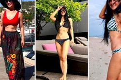 Sở hữu cơ bụng 6 múi ở tuổi U60, diva Hồng Nhung mặc gì đi biển?
