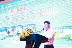 Tăng cường quản lý, bảo vệ đê điều, phòng chống thiên tai năm 2023