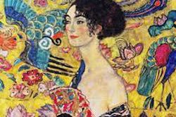 'Lady with a Fan' của Klimt đạt giá hơn 100 triệu USD trong phiên đấu giá của Sotheby's