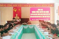 Bộ Tổng Tham mưu kiểm tra công tác quân sự, quốc phòng và nhiệm vụ tại Đồn Biên phòng Cửa khẩu Quốc tế Lệ Thanh