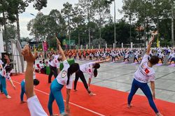 Đồng Tháp tổ chức Ngày Quốc tế Yoga lần thứ 9