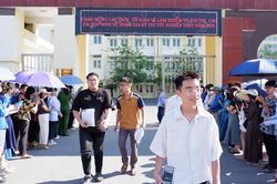 Thí sinh đánh giá đề thi môn Toán có sự phân hóa cao