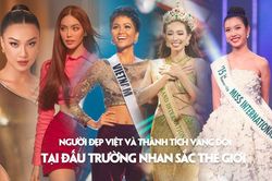 Thành tích vang dội của người đẹp Việt tại 'địa hạt' nhan sắc quốc tế: H'Hen Niê, Thùy Tiên tạo lịch sử