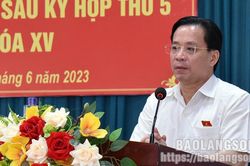 Đoàn đại biểu Quốc hội tỉnh tiếp xúc cử tri huyện Bình Gia và Văn Quan