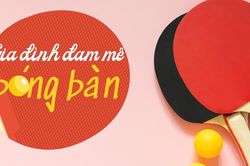 Gia đình đam mê bóng bàn