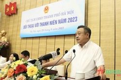 Chủ tịch UBND TP Hà Nội Trần Sỹ Thanh kỳ vọng gì ở thanh niên Thủ đô?