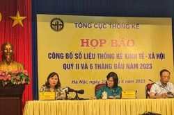 GDP 6 tháng đầu năm 2023 thấp thứ hai trong 13 năm qua