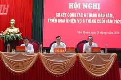 Như Thanh quyết tâm thực hiện thắng lợi các mục tiêu, nhiệm vụ 6 tháng cuối năm 2023