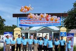 Mít tinh, diễu hành truyền thông phòng, chống sốt rét