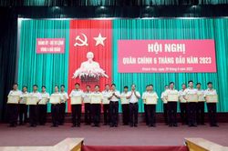 Vùng 4 Hải quân tổ chức hội nghị quân chính 6 tháng đầu năm
